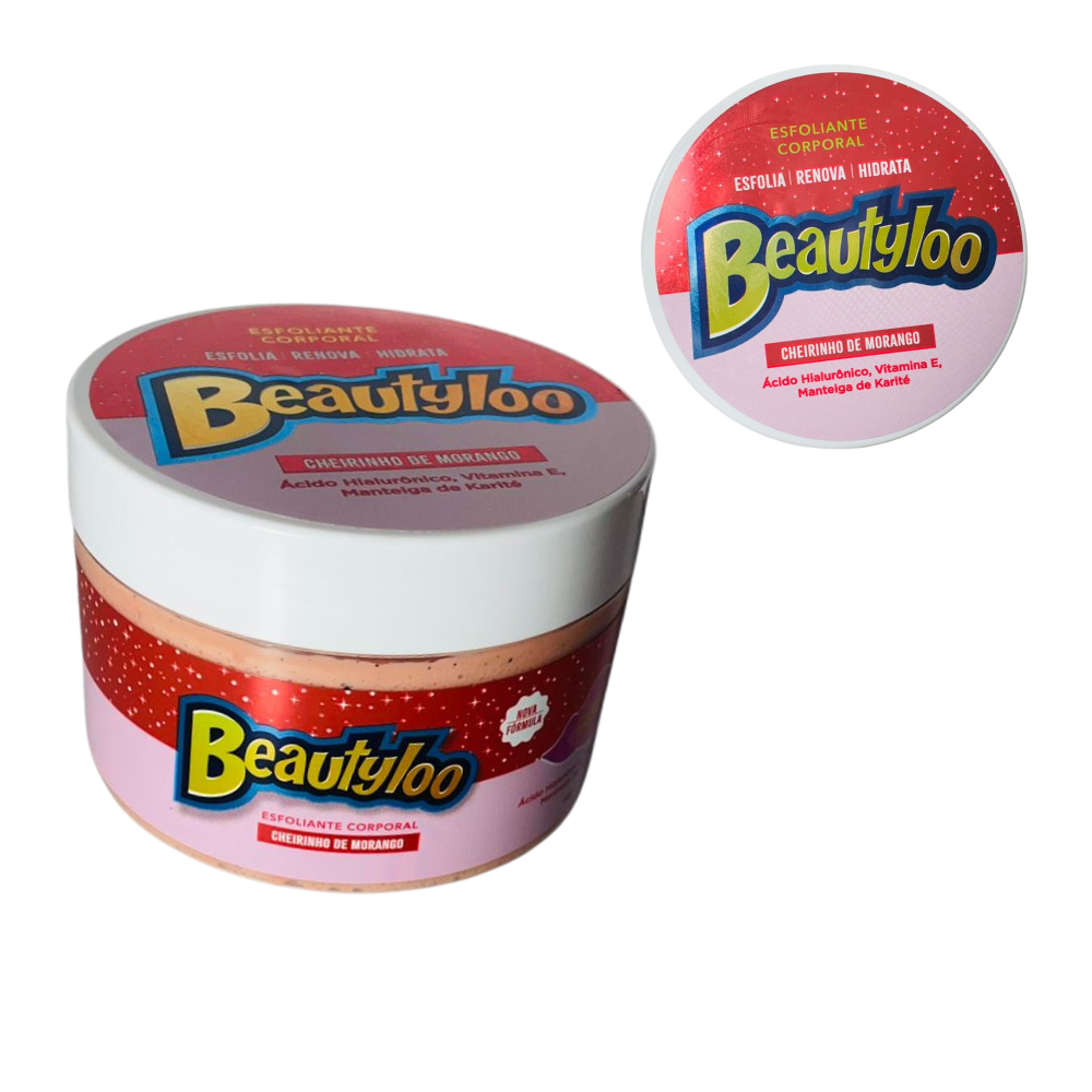 Esfoliante Corporal Beautyloo Ácido Hialurônico e Karité
