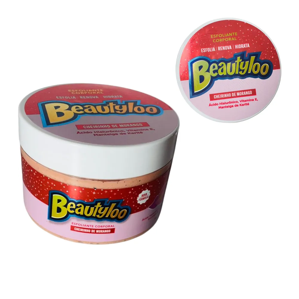 Esfoliante Corporal Beautyloo Ácido Hialurônico e Karité