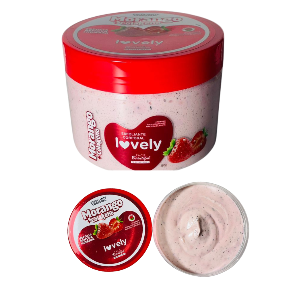 Esfoliante Corporal de Tratamento Lovely Multifuncional - Face Beautiful