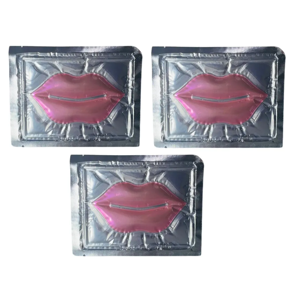 Kit 3 Máscaras Labiais em Gel Colágeno Lip Mask - Vivai