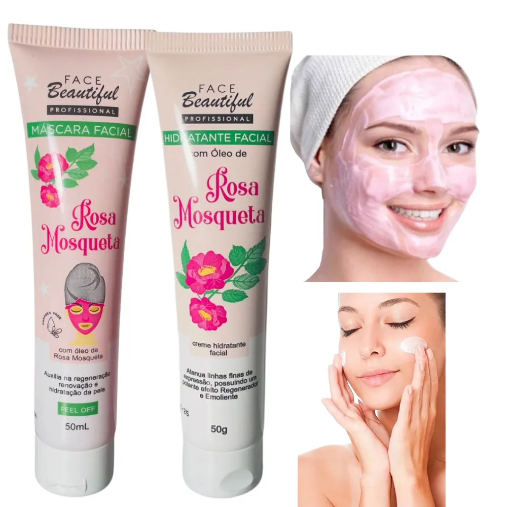 Máscara Facial Regeneradora Rosa Mosqueta 50g - Face Beautiful