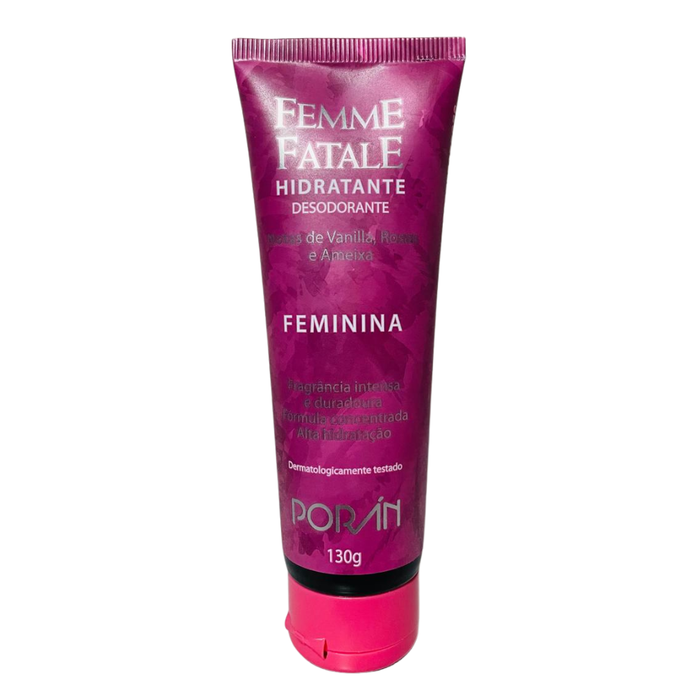 Kit Hidratante Iluminador e Body Splash Femme Fatale Femina