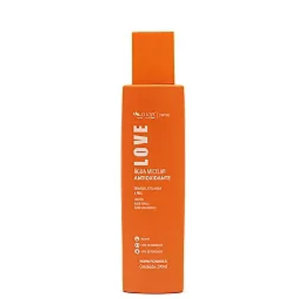 Água Micelar Demaquilante Love 5 em 1 Limpeza Facial - Max Love
